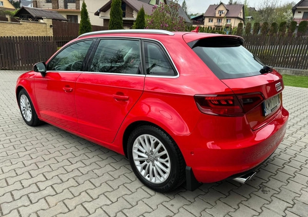Audi A3 cena 60900 przebieg: 197000, rok produkcji 2013 z Kraków małe 56
